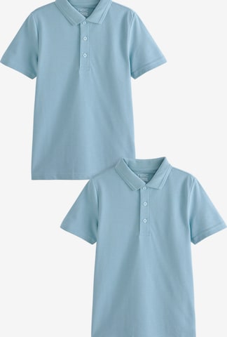 T-Shirt Next en bleu : devant
