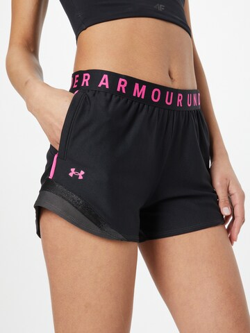 UNDER ARMOUR Regular Sportshorts 'Play Up  3.0' in Schwarz