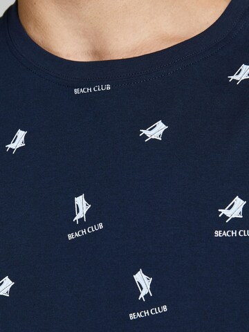 JACK & JONES Shirt 'JJPositano' in Blue