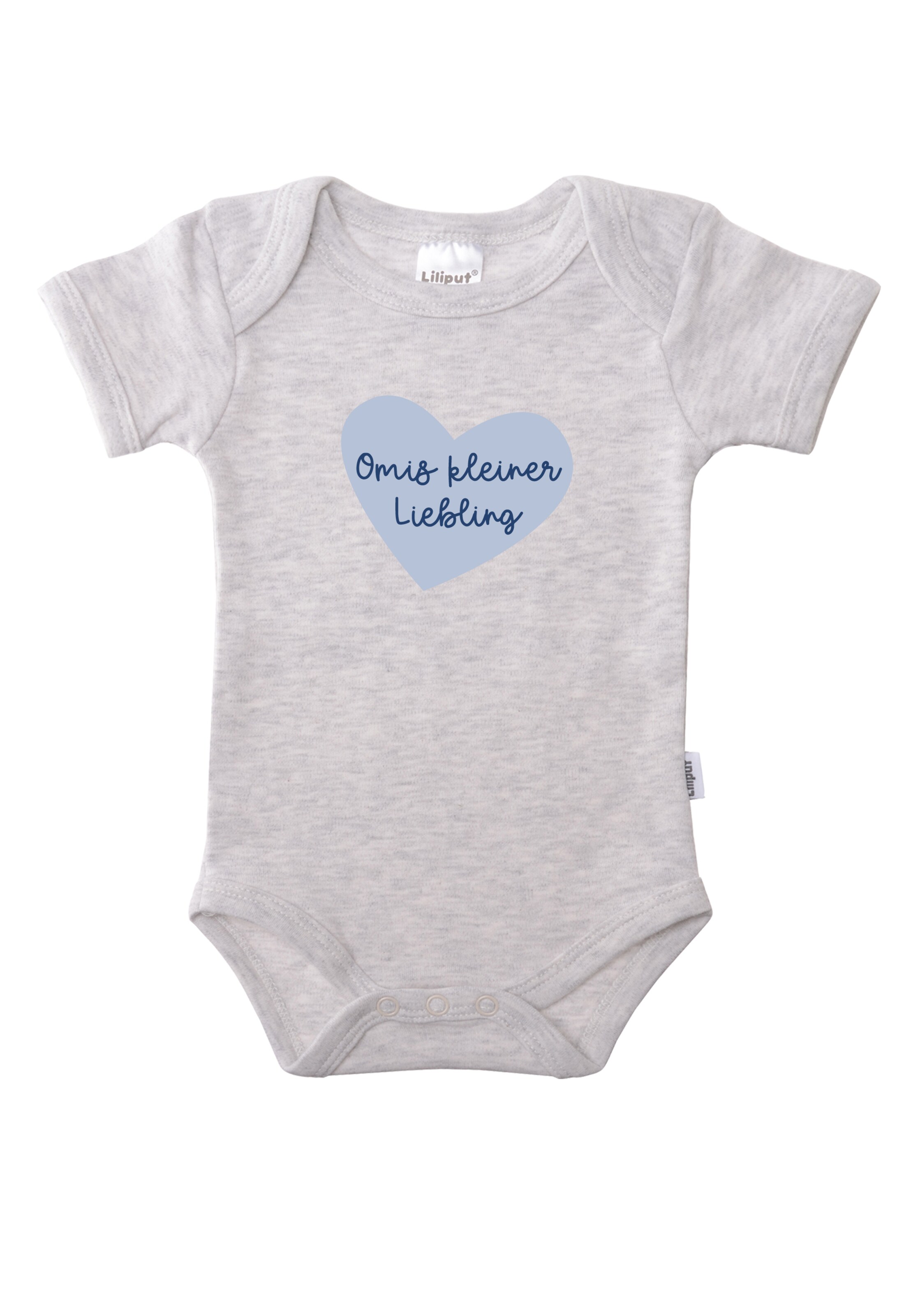 LILIPUT Romper/Bodysuit 'Omis Liebling' in Grey
