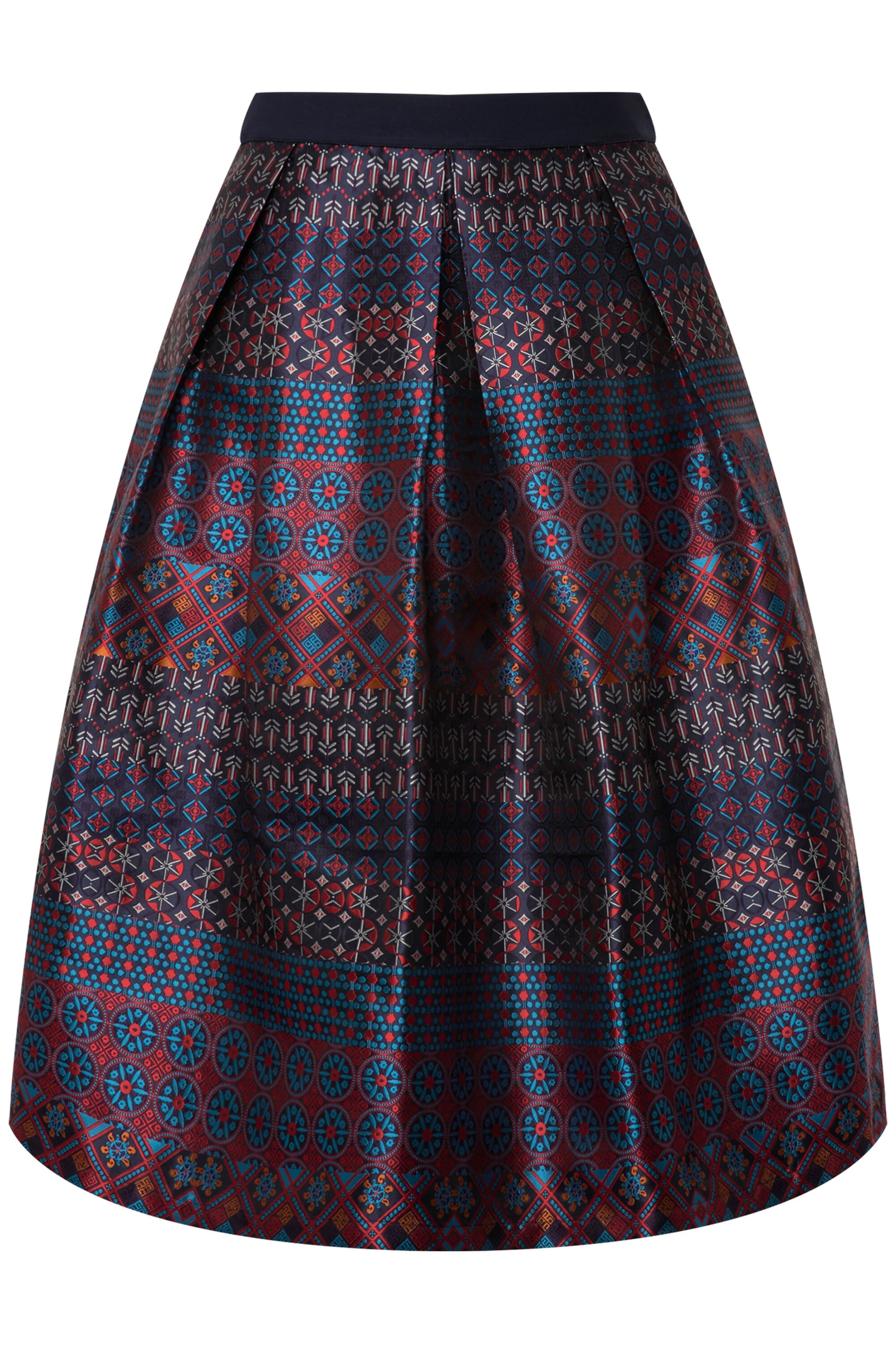 Ulla Popken Rok in Gemengde kleuren: voorkant