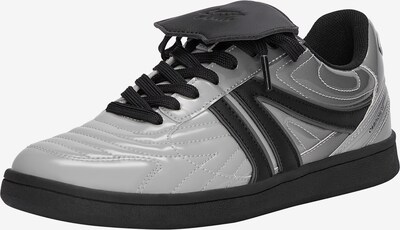 Pull&Bear Platform trainers in Grey / Black, Item view