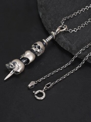 Eternal Necklace '3 Schädel' in Silver