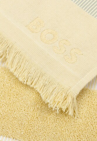 BOSS Home Beach Towel in Yellow