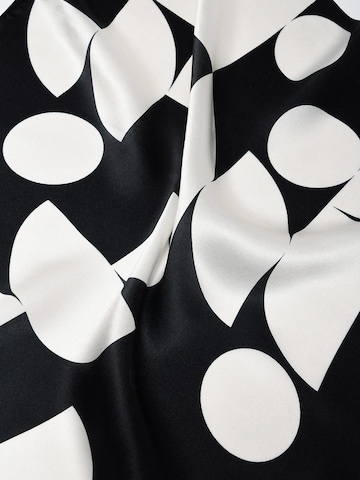 Sciarpa 'Seidentuch Geometrie  schwarz weiß' di MayTree in nero
