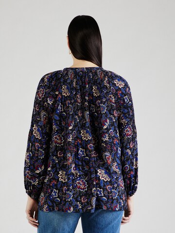 Lauren Ralph Lauren Plus Bluse 'VERSILLA' in Blau