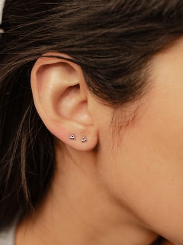 Dear Me Oorbellen 'Glint Triad' in Zilver