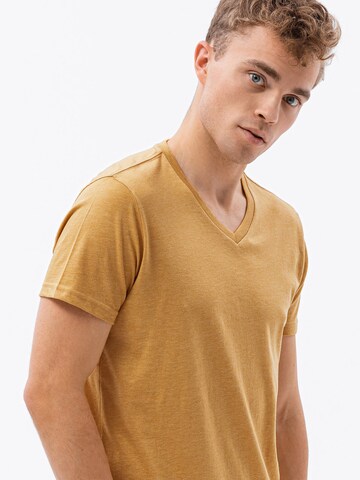 T-Shirt 'S1369' Ombre en marron