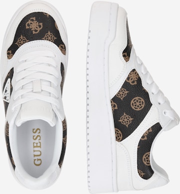 GUESS Platform trainers 'Miram' in White