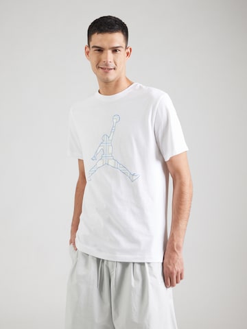 Jordan T-Shirt 'FLT ESS HLDY' in Weiß: Vorderseite