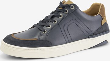 Travelin Sneakers laag 'Hagley' in Blauw: voorkant