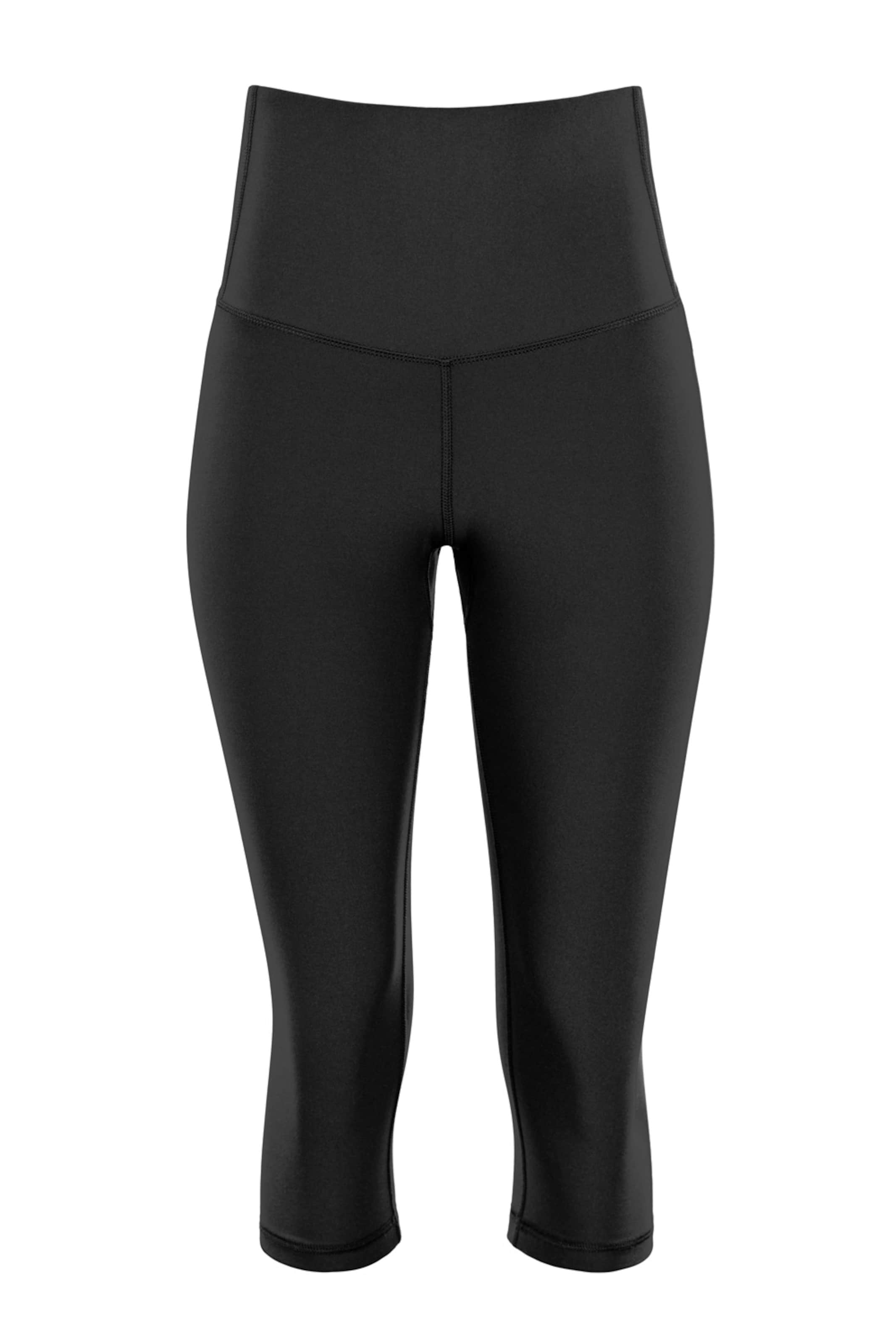 Skinny Pantalon de sport &#x27;HWL217C&#x27; Winshape en noir : devant