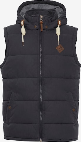 !Solid Vest 'Dry' in Blue: front