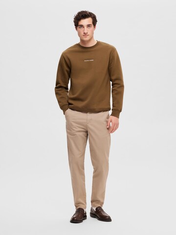 SELECTED Sweatshirt 'HANKIE' in Green