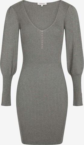 Morgan Úpletové šaty – šedá: přední strana