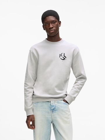 KARL LAGERFELD JEANS Sweatshirt i grå: framsida