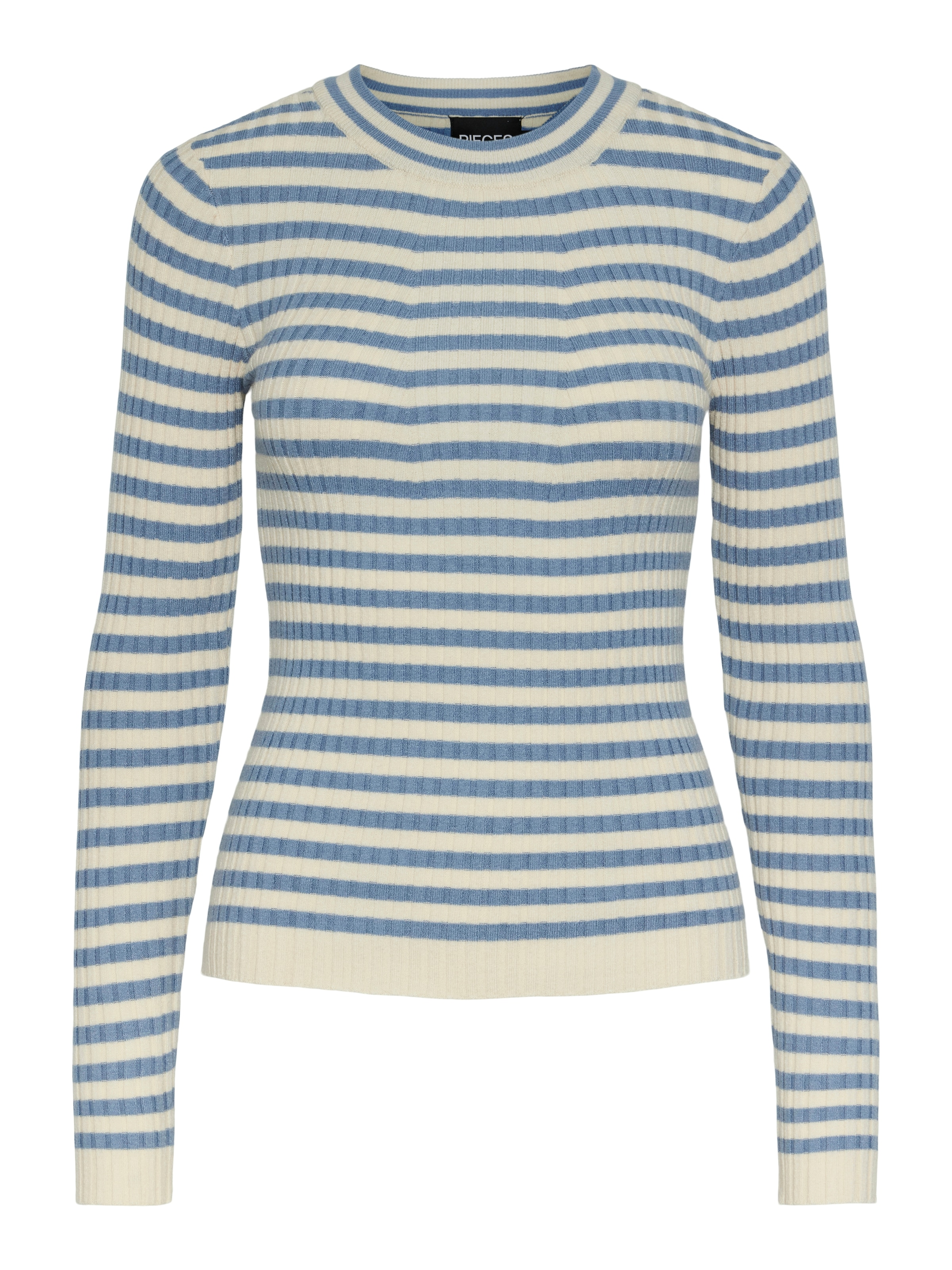 Pull-over 'PCCrista' PIECES en bleu : devant