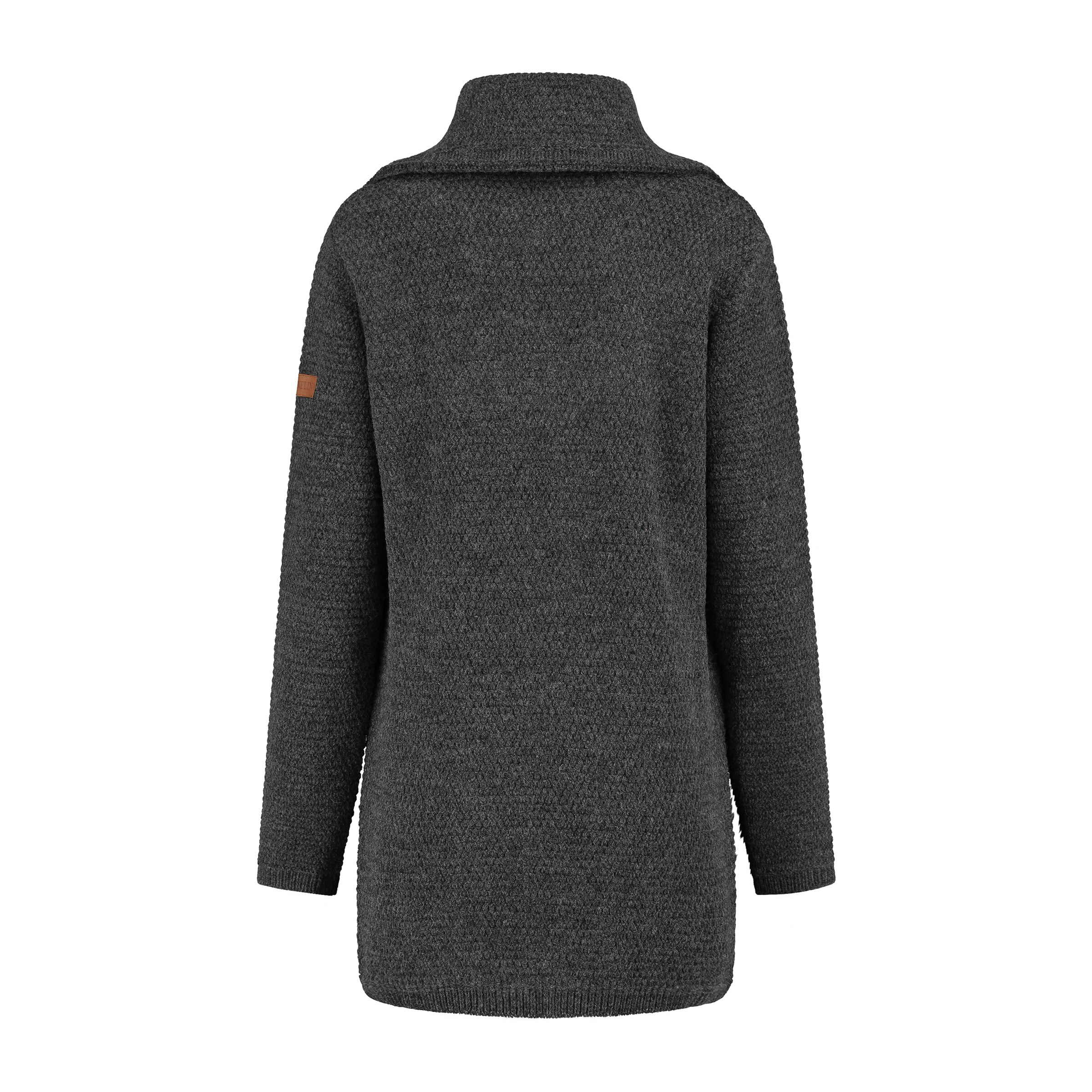 Travelin Knit cardigan ' Nivala ' in Grey