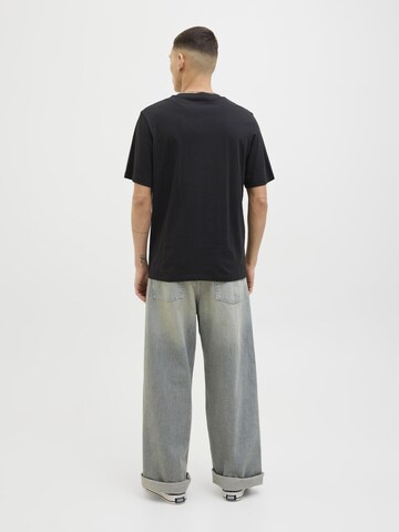 Maglietta 'JJPalm' di JACK & JONES in nero