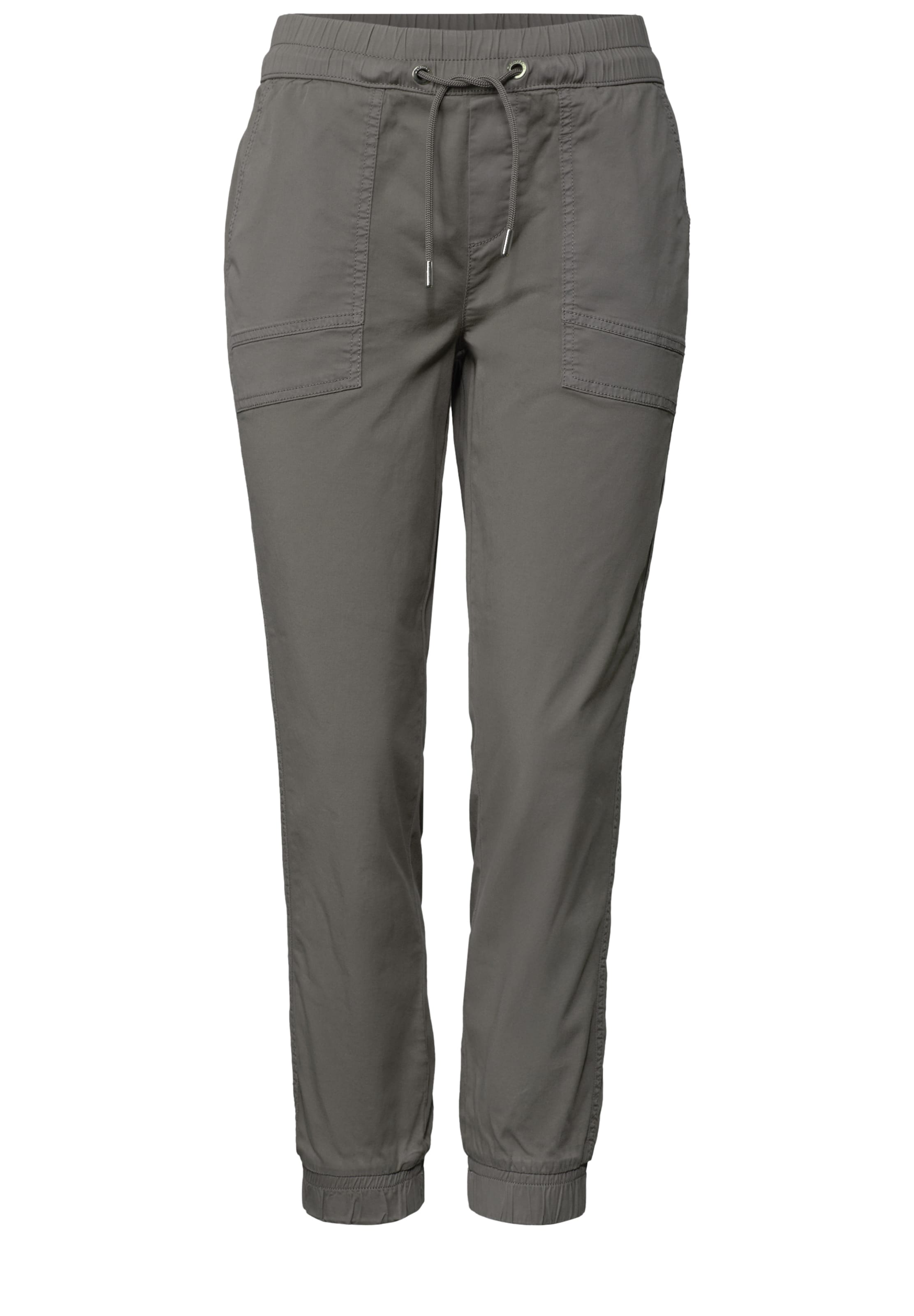 STREET ONE Pants in Grey: front