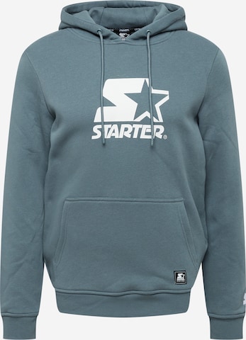 Starter Black Label Sweatshirt in Grijs: voorkant