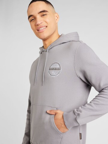 NAPAPIJRI Sweatshirt 'BOLLO' in Grey