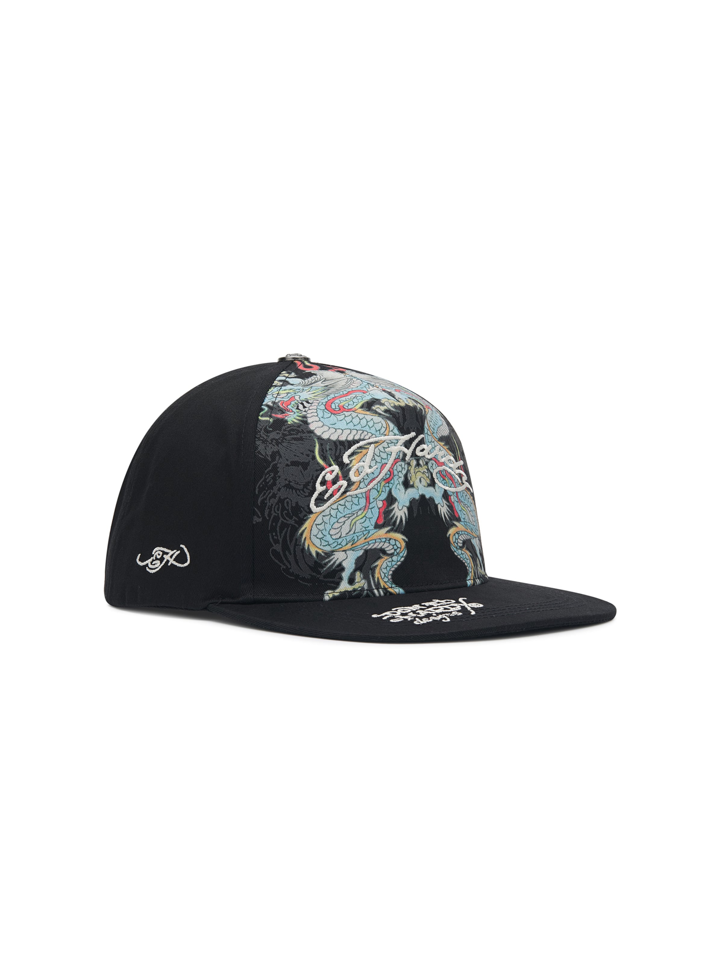 Ed Hardy Keps 'Battle Dragon' i svart