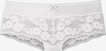 LASCANA Boyshorts in White: front