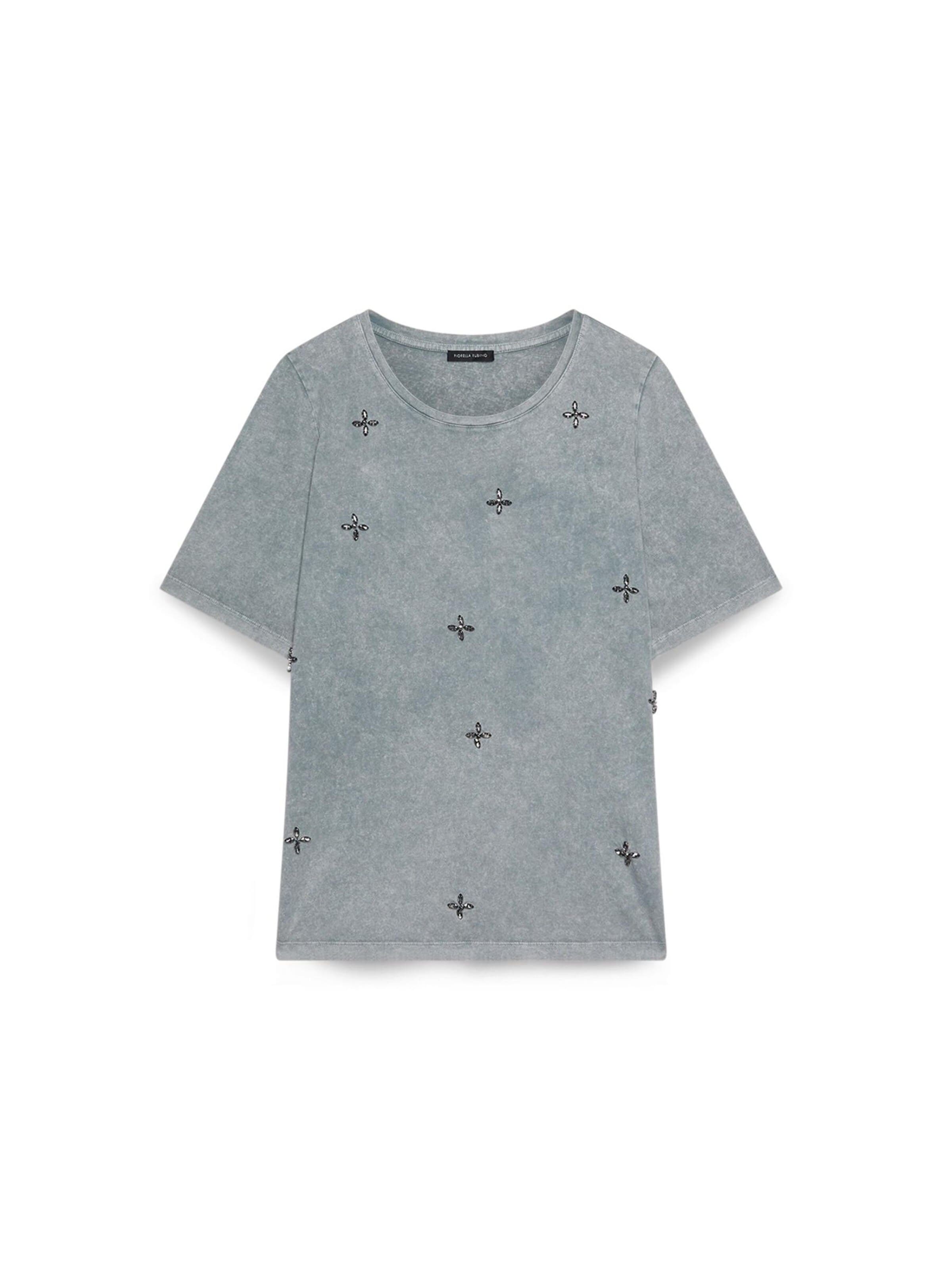 Fiorella Rubino Shirt in Grey: front