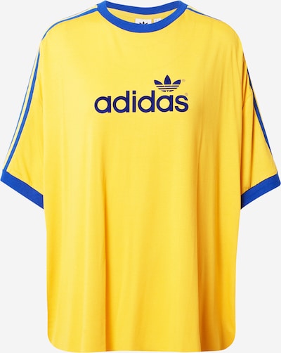 ADIDAS ORIGINALS Shirt in blau / gelb, Produktansicht