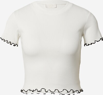 LeGer by Lena Gercke Shirt 'Teresa' in de kleur Zwart / Wit, Productweergave
