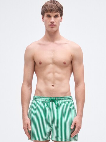 Calvin Klein Swimwear Badeshorts in Grün