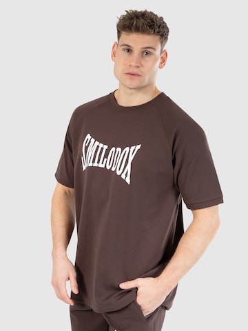 T-Shirt 'Classic Pro' Smilodox en marron