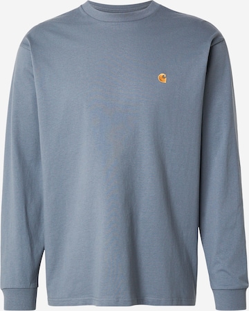 Carhartt WIP Tričko 'Chase' – modrá: přední strana