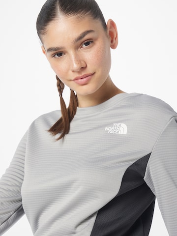 THE NORTH FACE - Sweatshirt de desporto em cinzento