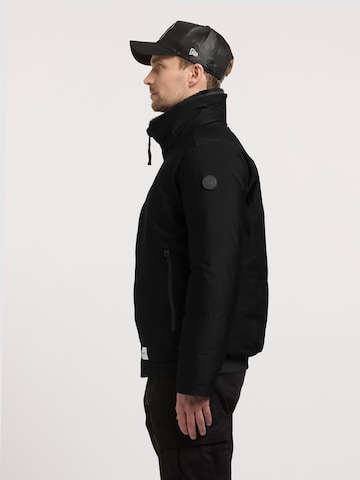 khujo Winterjacke 'Huey' in Schwarz