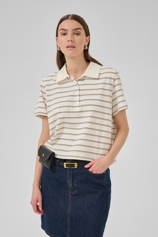 T-shirt 'Anna' My Essential Wardrobe en blanc : devant