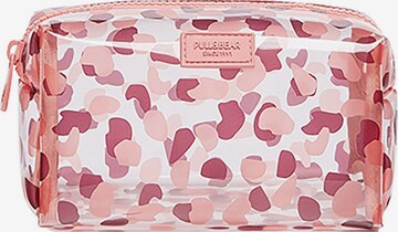 Pull&Bear Cosmetic Bag in Pink: front