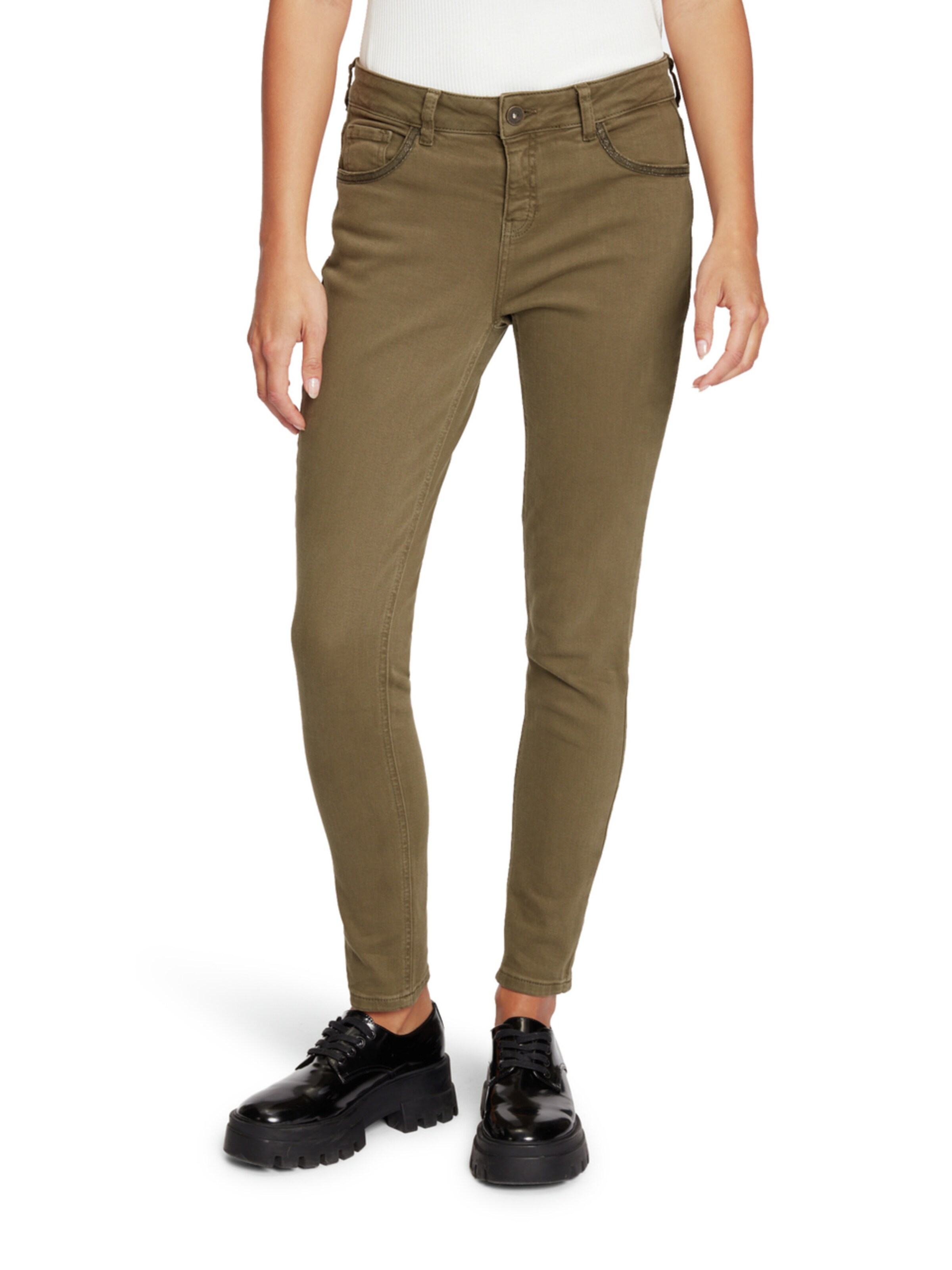 Frauen Jeans Cartoon Jeans in Oliv - FT73541 Frauen Jeans Cartoon Jeans in Oliv - FT73541