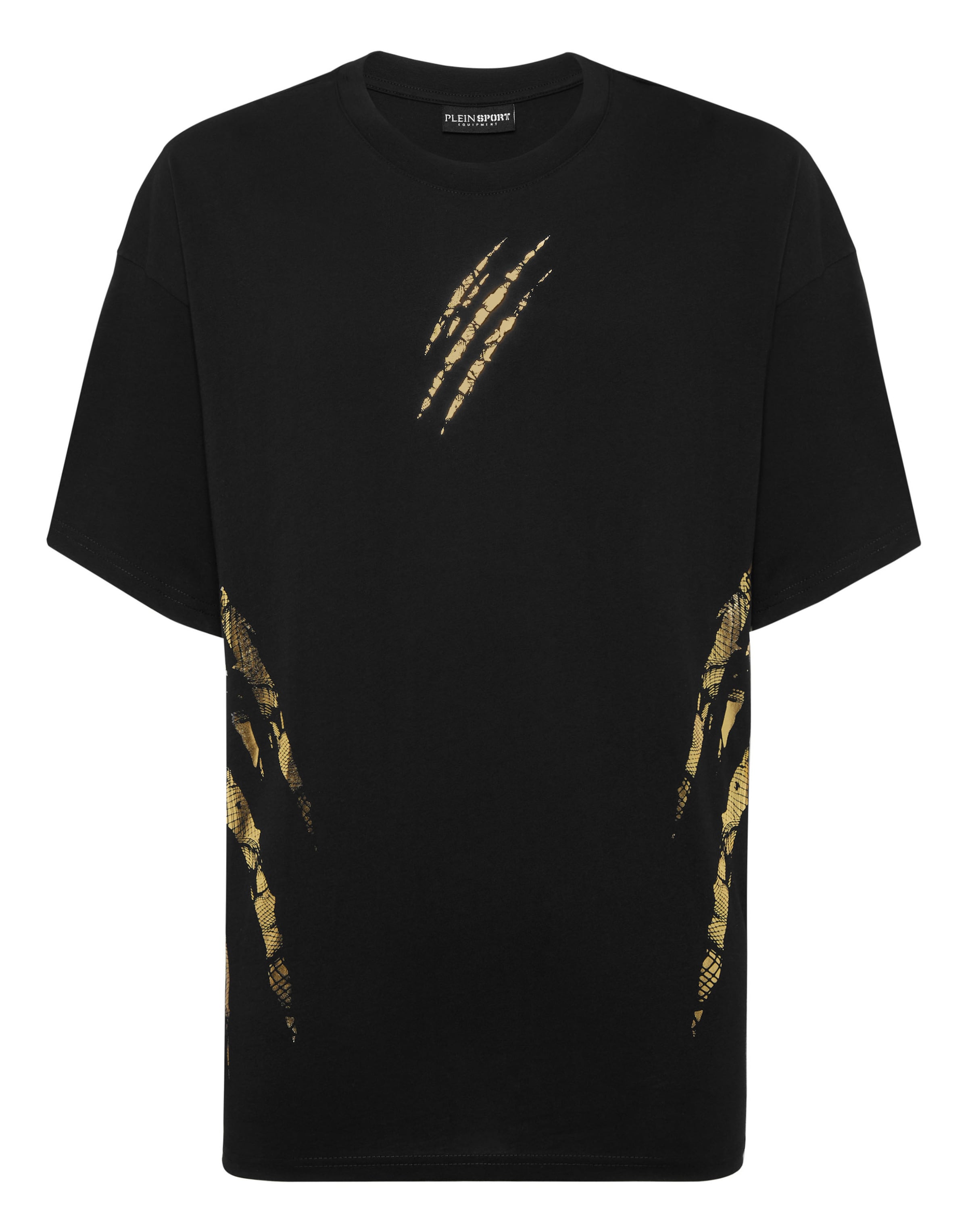 Maglietta di Plein Sport in nero: frontale