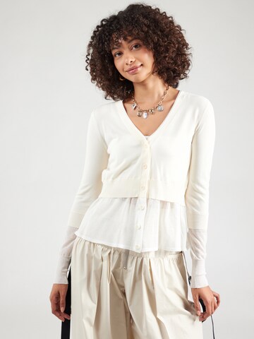 3.1 Phillip Lim Sweatjacka i beige: framsida