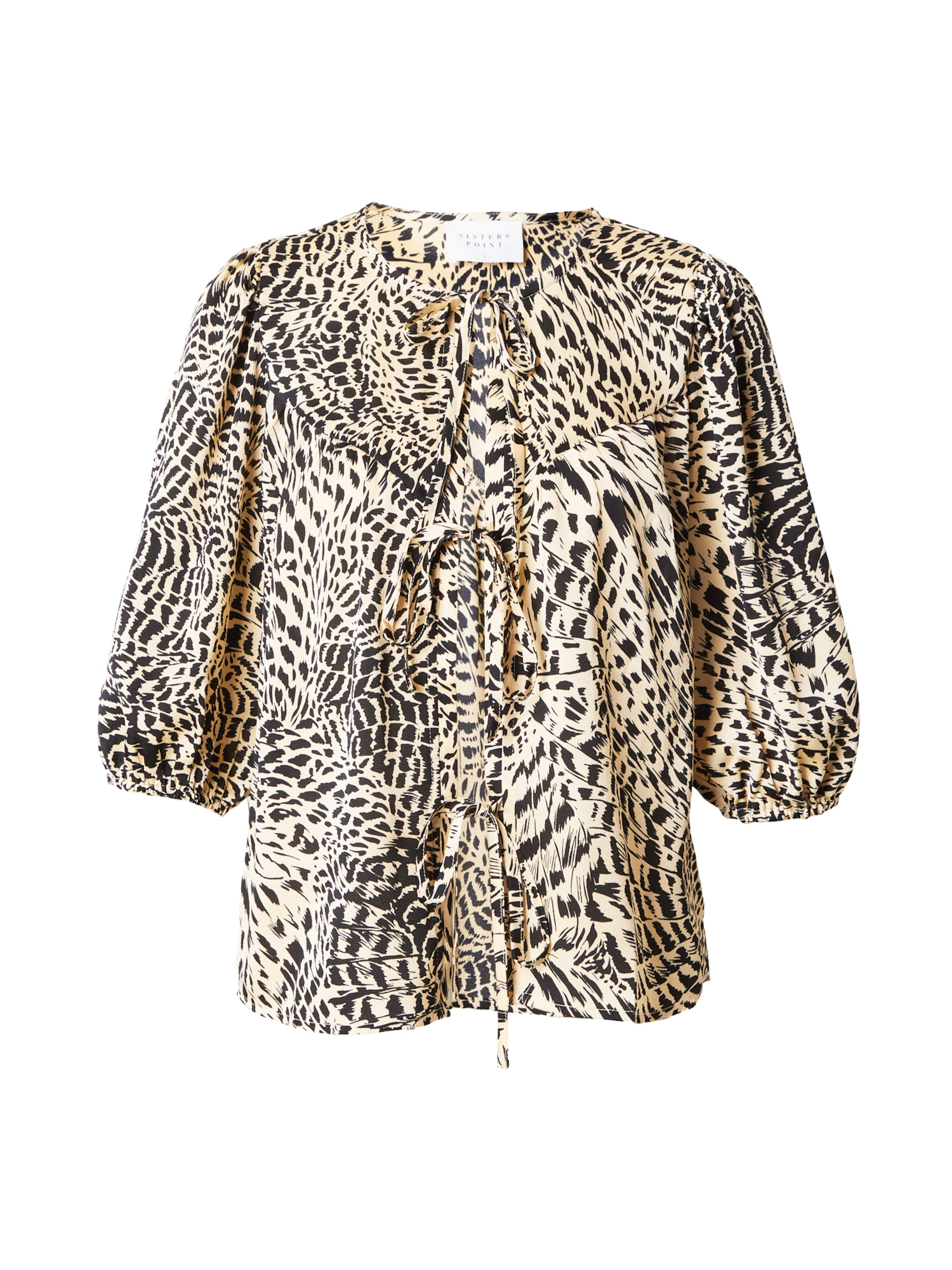 SISTERS POINT Bluse 'ELIMA' i brun: forside