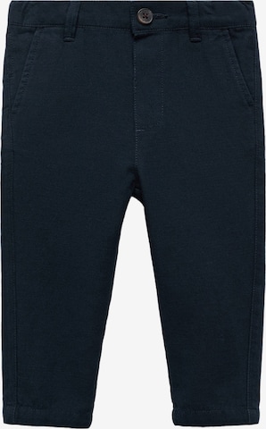 MANGO KIDS Regular Pants 'NICOB' in Blue: front