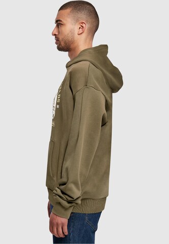 Merchcode Sweatshirt 'Park Fields - Bronx' in Green
