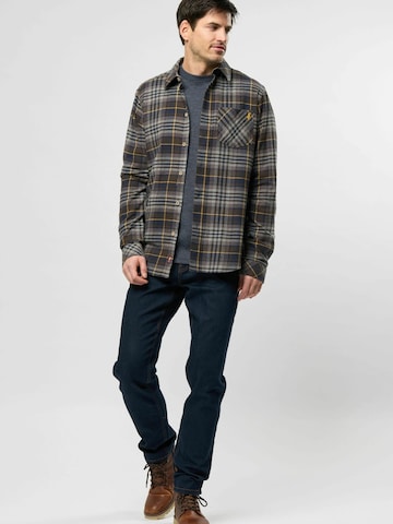 Coupe regular Chemise 'Henry' MCS en marron