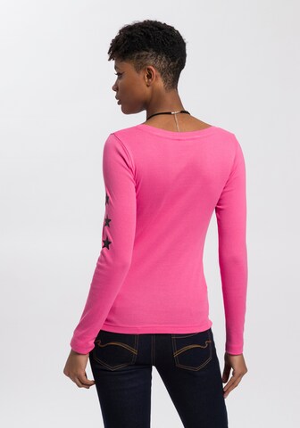 KangaROOS Shirt in Pink