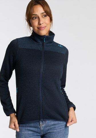 CMP Funktionsfleecejacke in Blau: Vorderseite