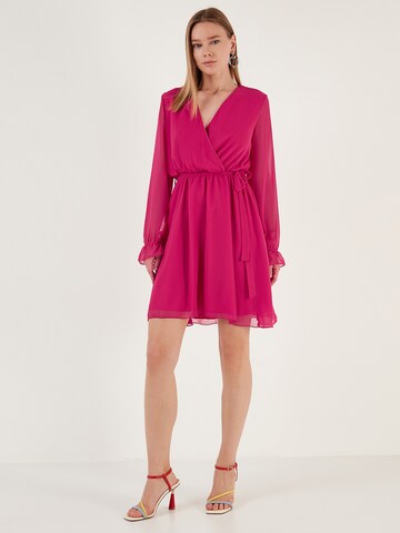 Robe-chemise LELA en rose