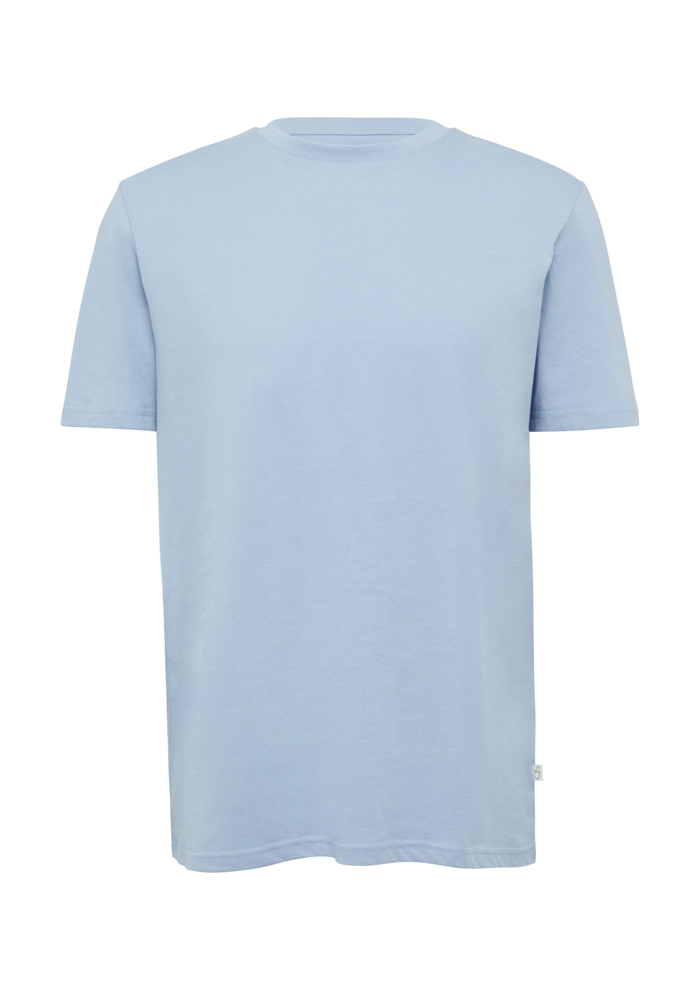 QS Shirt in Blau: Vorderseite