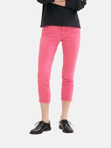 TOM TAILOR Slim fit Jeans 'Alexa' in Pink: front